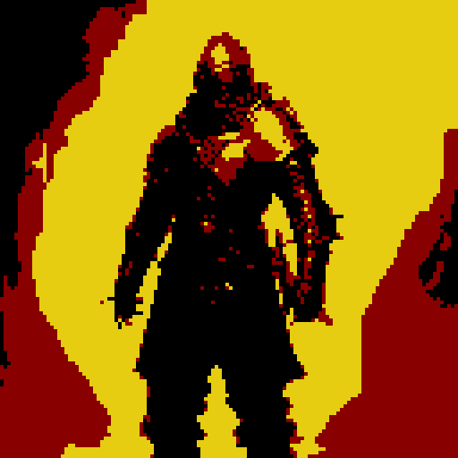 Knight, two-handed sword, greatsword, zweihander, armored helmet, chainmail, gauntlets, knee-length tunic, boots, intense gaze, muscular build, confident stance, detailed sword