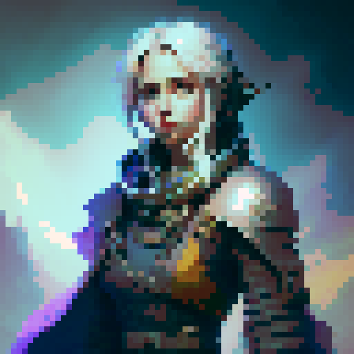 Final fantasy  character rpg pixel art mage 
