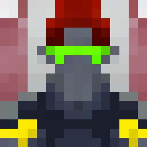 red skinned demon face, blank stare, game icon, 16x16, pixel art, close up, portrait