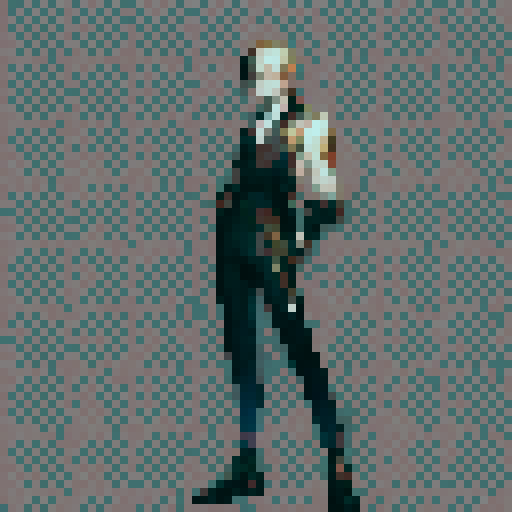 I need several images of this character walking where if they were played one after the other, it would look like a walking animation