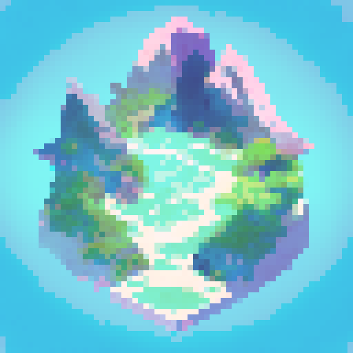 ocean, waves, jagged rocky islands