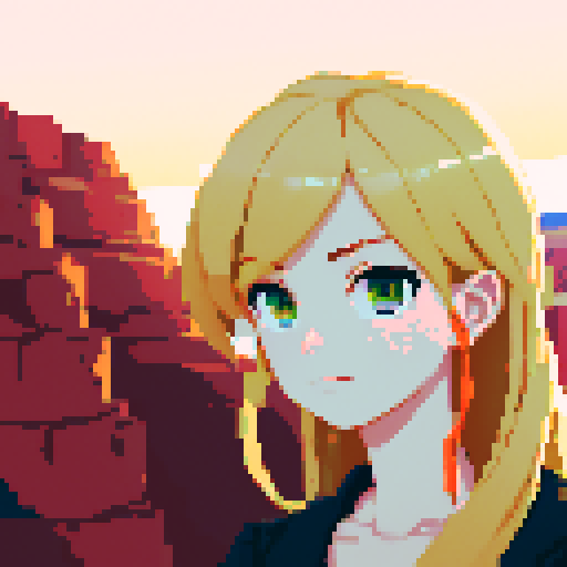 Copy reference image, pixel art
