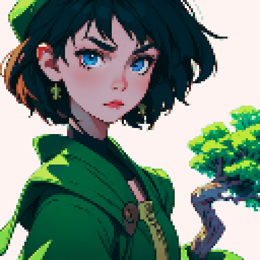 make this character into an ent