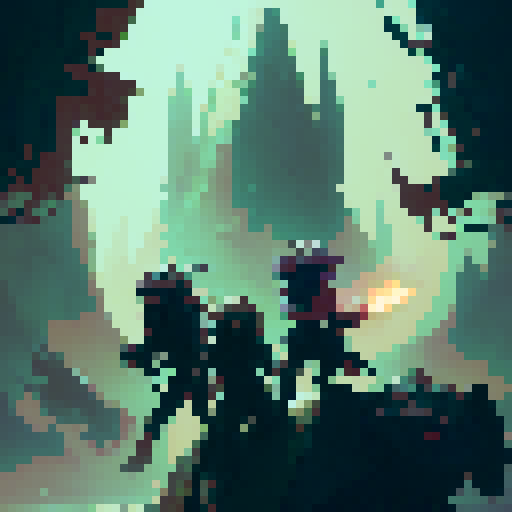 a group of goblins hanging out