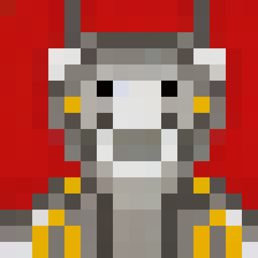 grey and white dog head, floppy ears, expressive eyes, close-up, pixel art, game icon, 16x16, portrait