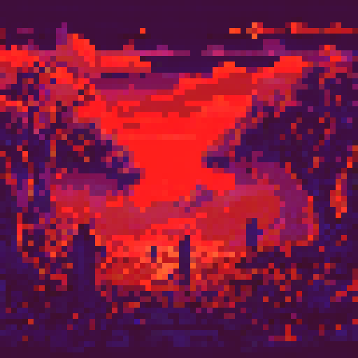 dark graveyard, moonlight, eerie tombstones, gnarled trees, silhouettes of haunting figures, misty atmosphere, glowing eyes, ethereal glow, pixelated gravestones, atmospheric sRGB color palette, detailed pixel art, hauntingly beautiful landscape