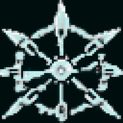 sci-fi, glowing laser sword, fan, vibrant colors, pixelated, detailed hilt, close-up, intense expression, futuristic, 32x32 pixels, sRGB, skillful art, game icon