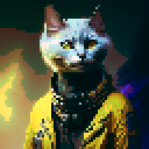 reflection of the milky way galaxy in the yellow eyes of a black cat