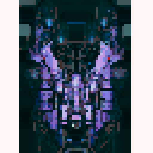 space battleship, sleek and angular, glowing blue propulsion engines, futuristic design, metallic hull with rivets, pixelated details, vibrant colors, starry background, shooting laser beams, intense action, dynamic composition