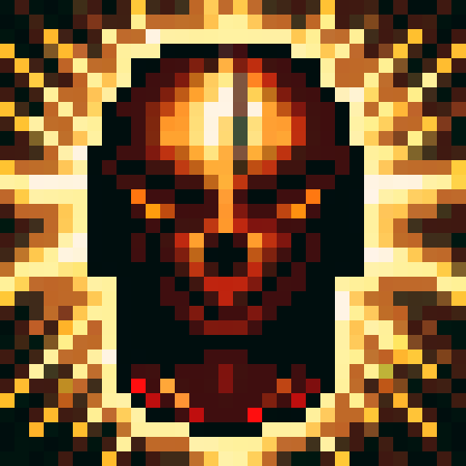 A robocop with silver and red light details, close up