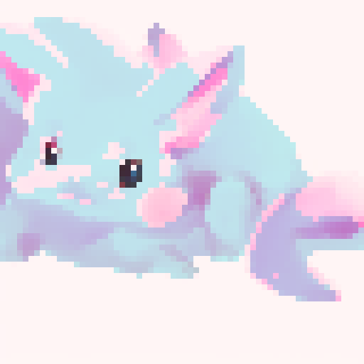 cute realistic chibi pink bunny on all fours, sitting under a tree, with a landscape portrait style