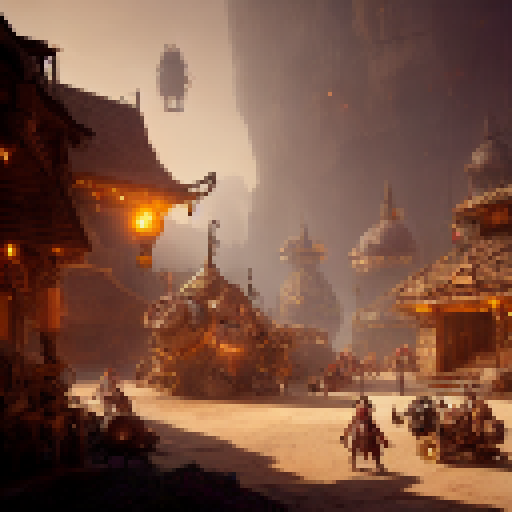 Dwarves and steam punk arena