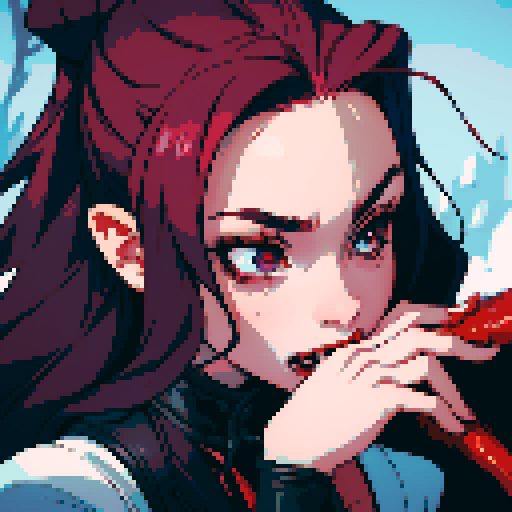 vampire sucking blood from a person's neck, closeup of fangs