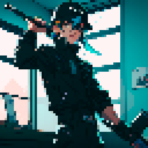 The Protaganist of TintMeta. The young window tinter. He is wearing black clothes, and a black baseball cap. He has a Teal Heat Gun in his hand as his "Weapon"