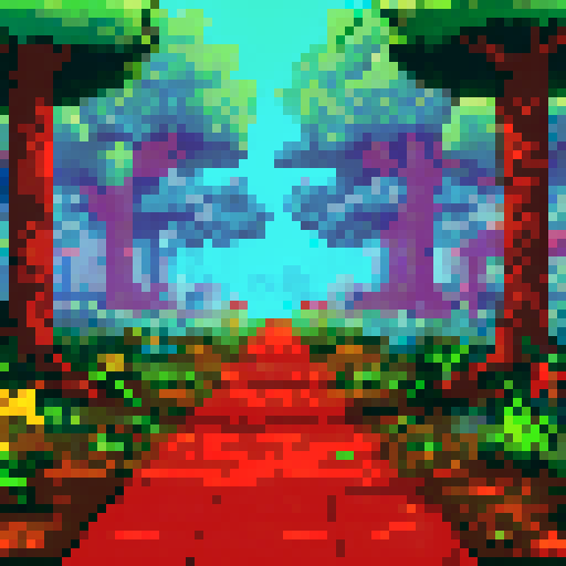 an endless carpet of green leaves, overlapping and tiled for a retro platformer background