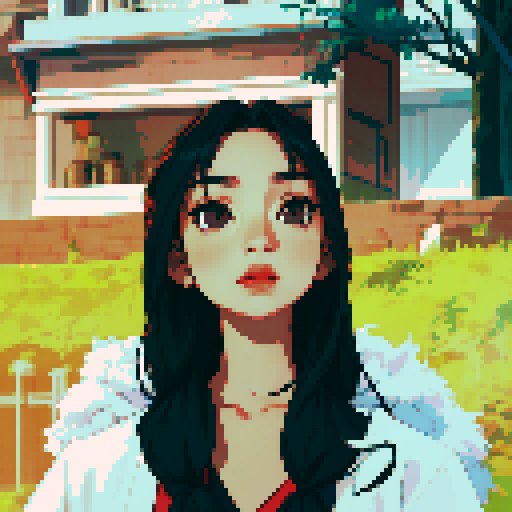 Southeast Asian woman, long wavy hair, White skin, oval face, black eyes, age 20, wearing a robe