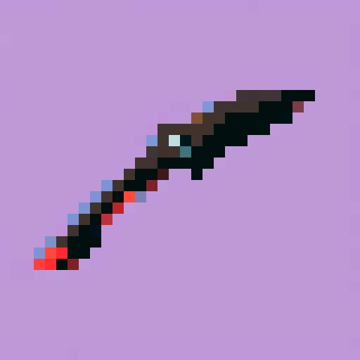 "A cleave", which is kind of like a claw. There are 3 "slashes". The claw is kind of like 3 fingers. Also, make it menacing