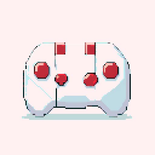 pixel art with a white background and a contour for the shape
