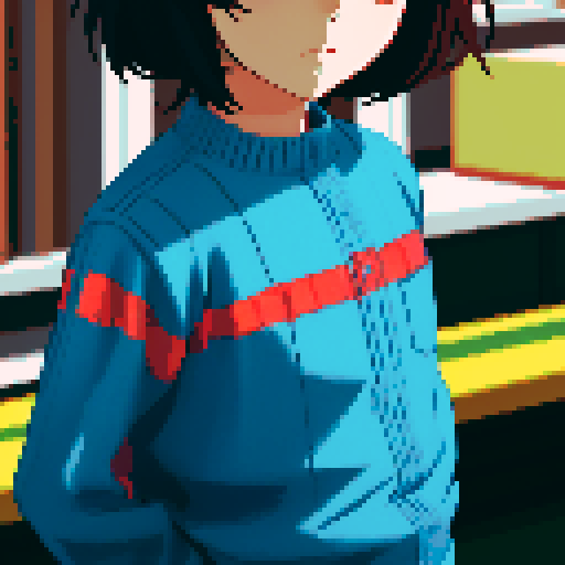 Make the reference image anime style