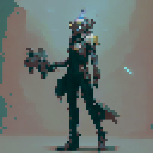 Static walking image derived from reference image