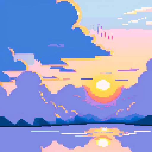 Cloudy sky during sunrise