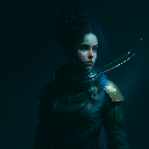 enchanted bow, angelic