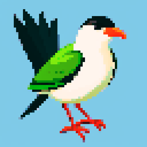 New Zealand Bird with fan tail. 