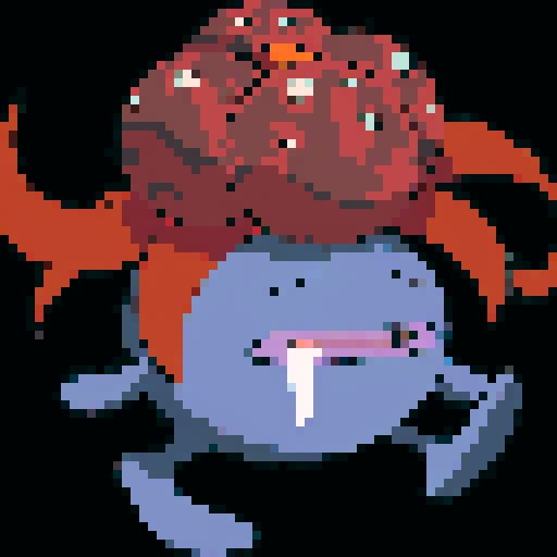 gloom on the forest in the morning using an pixel art 