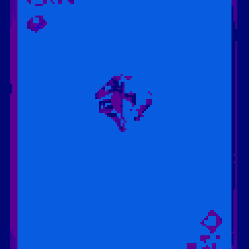 Create a purple amethyst gem in the center of the card