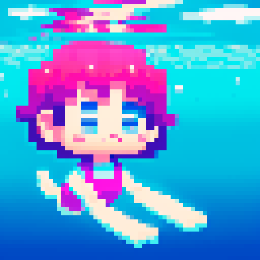 Self love underwater 