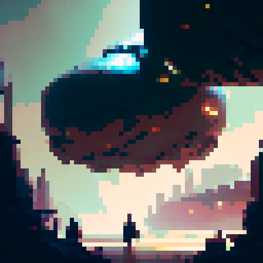 robot face and traffic lights