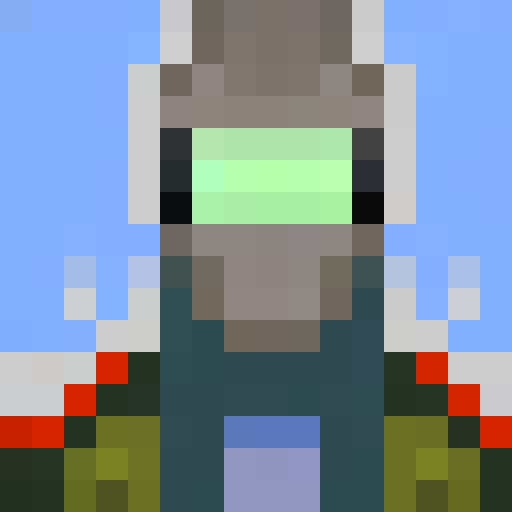 Bounty hunter with laser eye