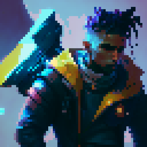 Ekko from league of legends, red colors