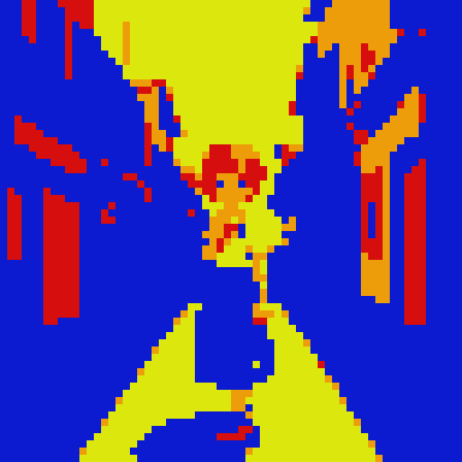 A cute girl with short hair brings bright sunshine and love.