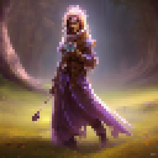 Druid Female with mushroom