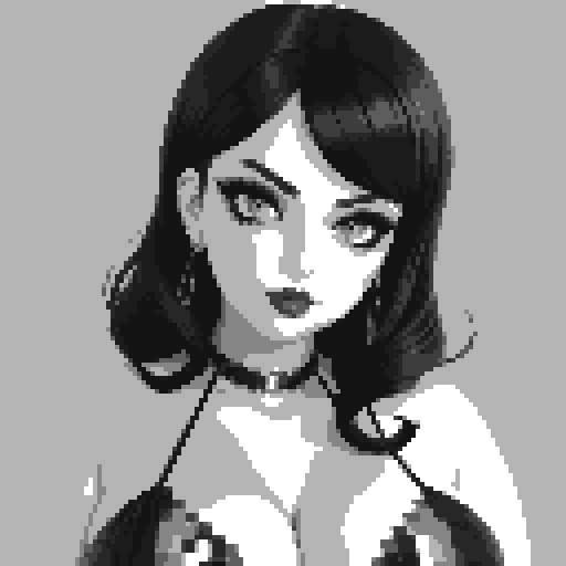 curvy, cute, goth girl,  black hair, purple eyeshadow, red lipstick. wearing bikini. glamour shot.