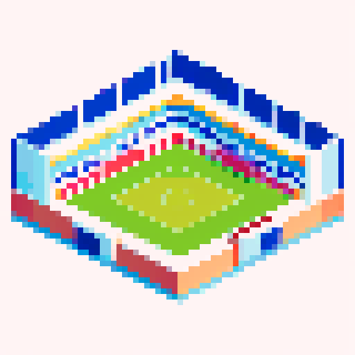 Soccer stadium, empty