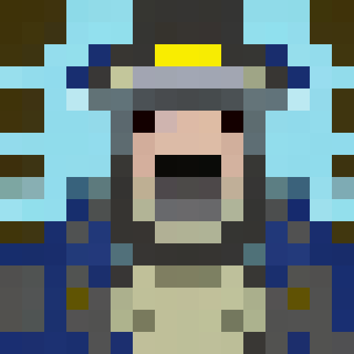 dark energy avatar, glowing eyes, pixel art, game icon, close up, up close pfp, 16x16, portrait