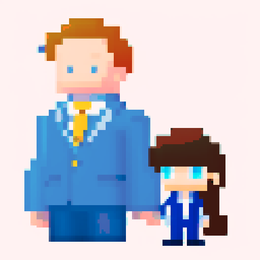 An image that represents the suspension of an employment contract, with two people in suits. Another image that represents the termination of an employment contract. Another image that represents the modification of a contract, also with people in suits. And a last image that represents the modification, suspension and termination of an employment contract