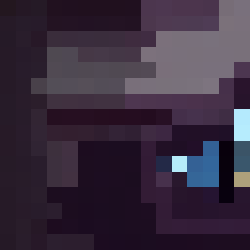 front on face zoomed in with glasses