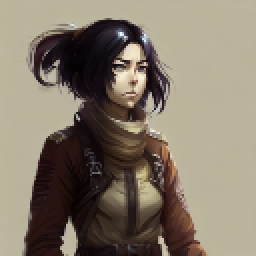 mikasa from attack on titan