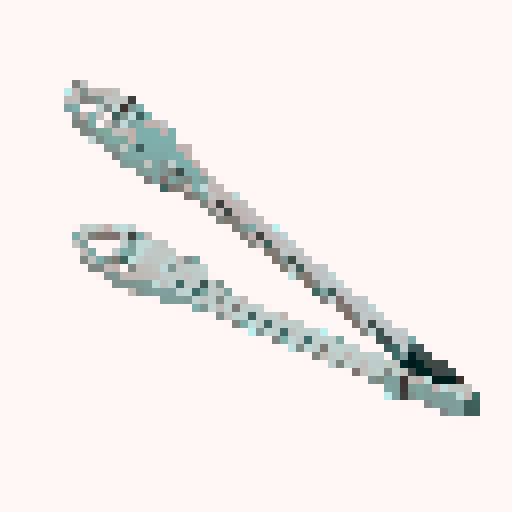 Tongs as an inventory item