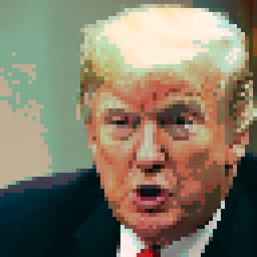 pixel trump
