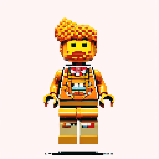 lego pixel, vibrant colors, blocky shapes, small plastic bricks, isometric perspective, retro video game, low resolution, 8-bit graphics, sharp edges, square grid, limited color palette, nostalgic feel, brick-built characters, iconic lego logo, digital recreation, detailed textures, crisp lines, simplified forms, nostalgic gaming vibes