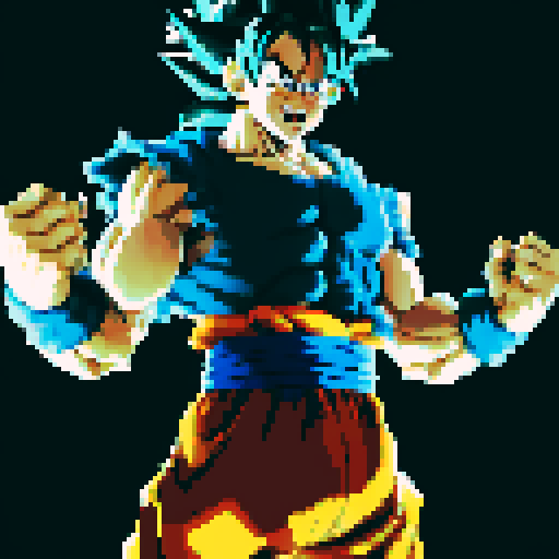 Generate legs and feet for goku use his traditional look 