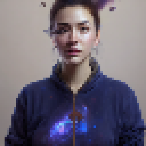 Awe-inspiring, towering tree sprouts from the back of a mystical, multi-horned beast, its massive roots extending outward in a vibrant display of color and texture, rendered in a whimsical, surrealist art style.