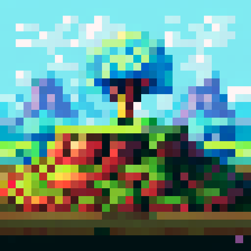 chestnut tree, green leaves, brown trunk, fantasy top-down RPG with an orthogonal camera, not isometric,simple 