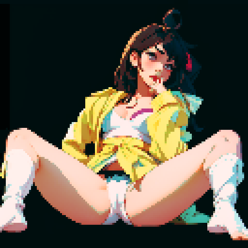 sexy girl in underwear fingering herself
