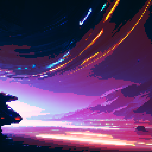 "Feline programmer intently coding a Python project, surrounded by sleek, modern technology and software manuals, with a futuristic, neon-lit cityscape visible through the window."