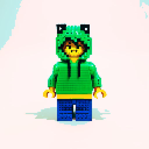 hoody pixel lego